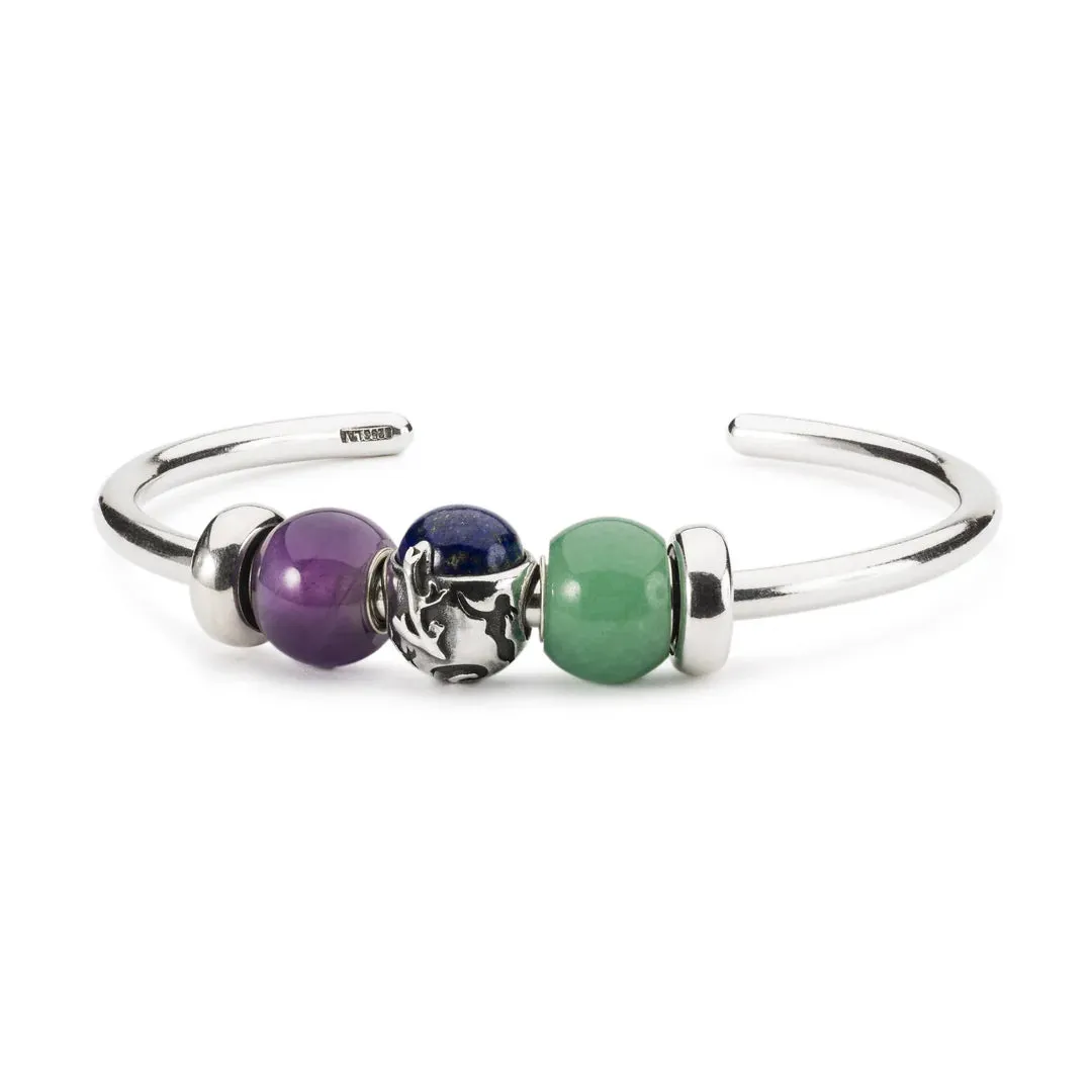 Trollbeads Silver Bead Cradle of Ocean Bead