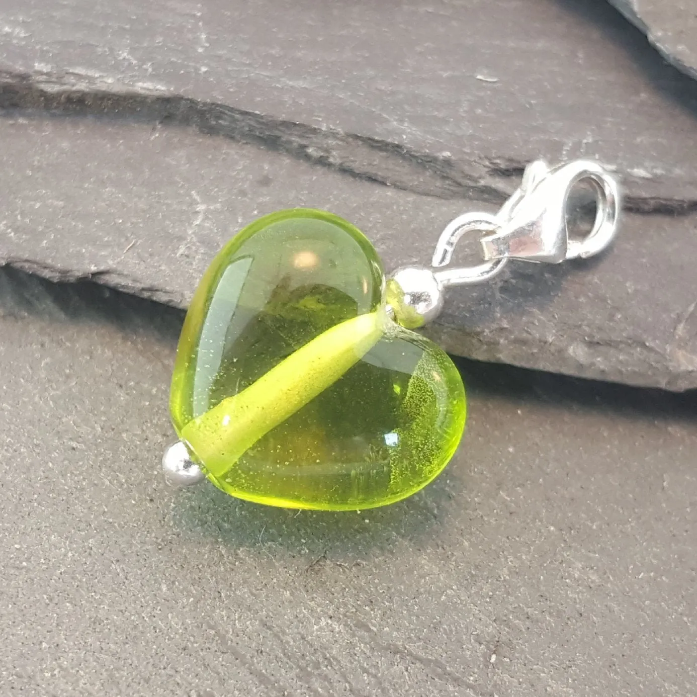 Velvet & Gloss - Cora Heart Clip on Charms
