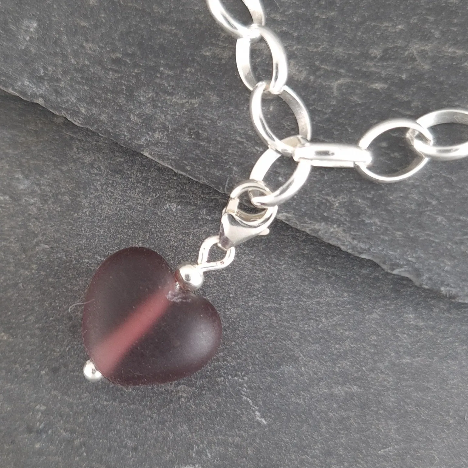Velvet & Gloss - Cora Heart Clip on Charms