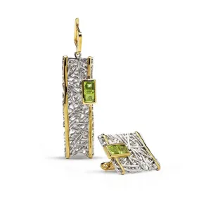 Verina Peridot Earrings
