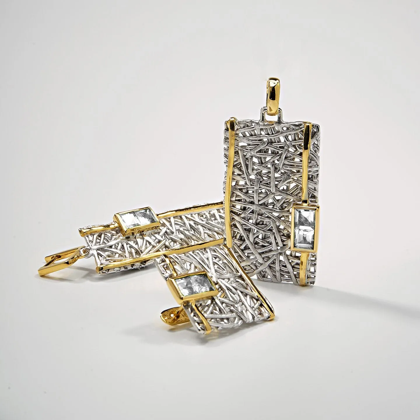 Verina White Topaz Pendant