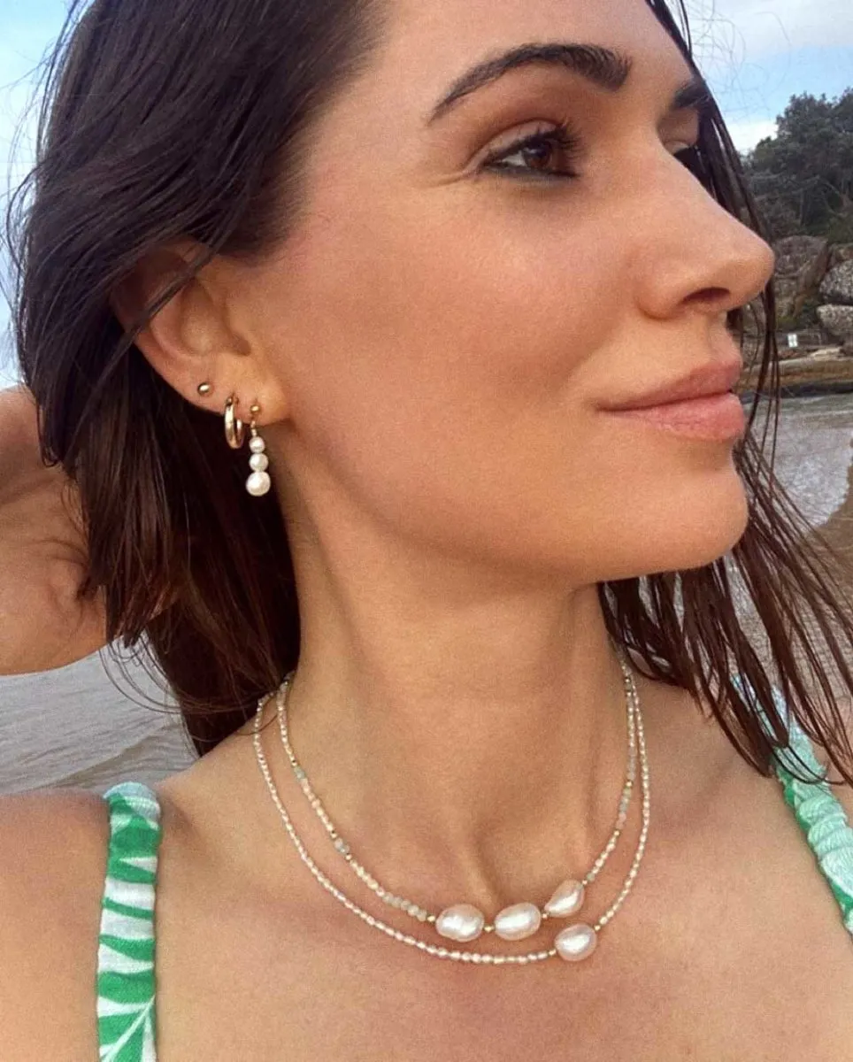 Wabi Sabi Pearl Studs