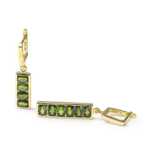 Zivie Chrome Diopside Earrings